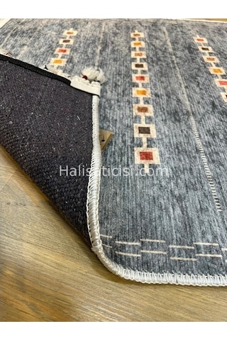Salerno Çamaşır Makinesinde Yıkanabilir Kilim Halı Hs1011 Çok Renkli
