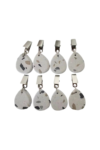 Homyl 8x Masa Örtüsü Ağırlıkları Yemek Masası Bahçe İç Çok 4 Cm