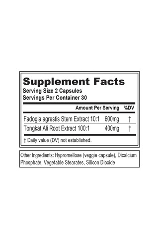 Evlution Evl Tongkat Ali + Fadogia Agrestis 400 Mg 60 Capsül