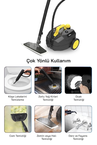 Sinbo SSC-6428 2000 W Buharlı Temizleyici