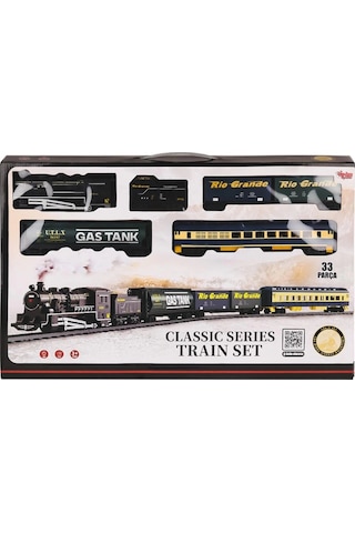 Nessiworld Ff-1601c Işıklı Ve Sesli 33 Parça Classic Tren - Vardem Oyuncak
