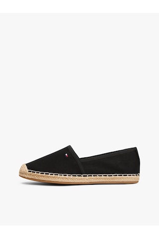 Tommy Hilfiger Kadın Marka Logolu Günlük Kullanıma Uygun Siyah Espadril Fw0fw08541 Bds