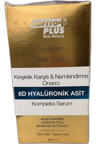 Softto Plus 8D Hyalüronik Asit Kompleks Serum 30 ML