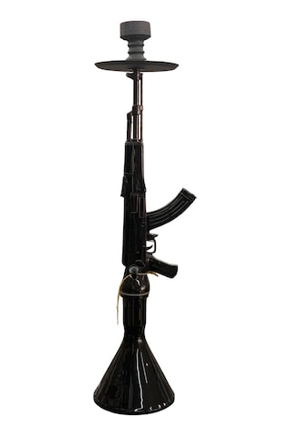 Alüminyum Gövdeli Ak-47 Kalaşnikof Tasarım 90 Cm Premium Nargile Seti Büyük Boy Contalı Sistem 26443422