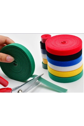 Cırt Cırt Sabitleyici Kablo Düzenleyici 5 Metre X 1cm Go-53-vice 03878