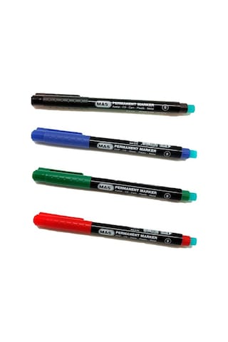 Mas Asetat Kalemi S Boy 4 Lü 6438 Çok Renkli