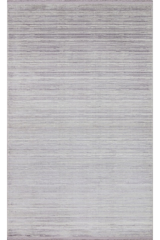 Plaın Grey Overdyed Yumuşak İpek Halı