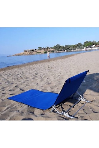 Depolife Depolife Pratik Katlanır Çantalı Yastıkl Baş Ayarlı Şezlong Omuz (432353629)