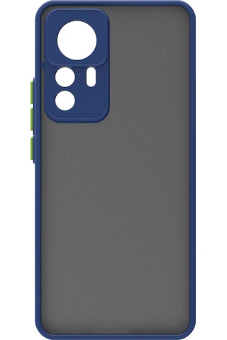 Xiaomi Mi 12T Pro Kılıf Zore Hux Düğme ve Kapak Zıt Renk Kılıf