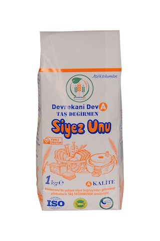 Devrekani Deva Taş Değirmen Siyez Unu 1 KG