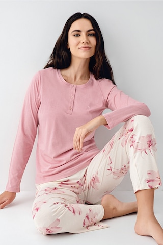 Pierre Cardin Kadın Pembe Pijama Takımı Pc9055-s-v1 Pembe