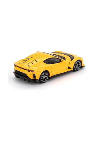 Bbr Ferrari 812 Competizione Giallo Modena 1/64 Model Araba