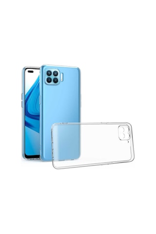 Adige Oppo Reno 4 Lite Kılıf Kamera Korumalı Süper Silikon
