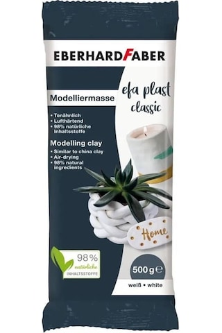 Eberhard Faber Efa Plast Classic Saramik Hamuru 500 Gr Beyaz
