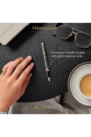 Waterman Hemisphere 25 Metalik Gri Gt Roller Kalem Çok Renkli