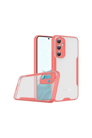 Galaxy A24 4g Kılıf Platin Silikon - Pembe
