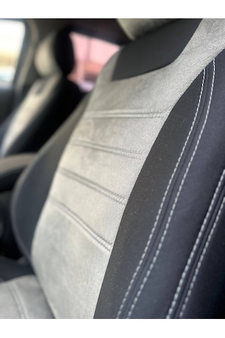 Ford Mondeo Uyumlu Araca Özel Deri Oto Koltuk Kılıfı 158584 Siyah