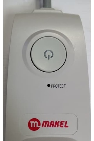 Makel 6'lı Surge Safeguard Trend Şok Korumalı Grup Priz Beyaz