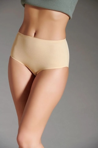 Eros Kadın Lazer Kesim Silikonlu Bato Slip Ten 001