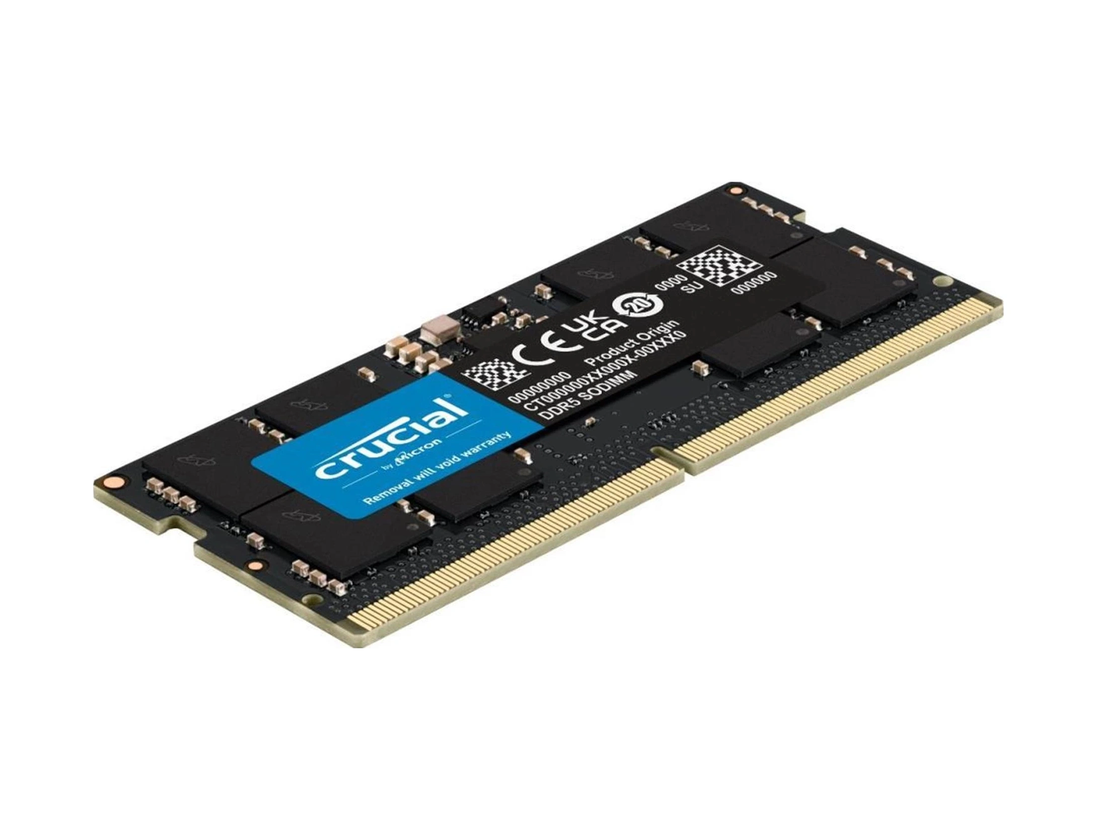 Crucial Basics 16gb Ddr5 4800mhz Cb16gs4800e Cl40 1.1v Sodımm Notebook Ram