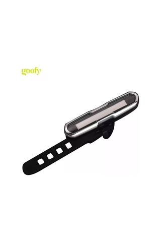 Mavi-sarı-kırmızı Çakarlı Usb Şarjlı 100 Lümen Bisiklet Stop Lambası Siyah - Kırmızı - Beyaz