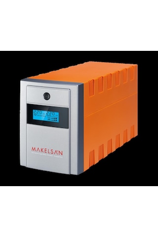 Makelsan Lion 1200 Va Line Interactive Lcd Ekran 2 7ah Akü