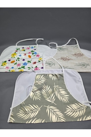 Su Geçirmez Pvc Muşamba Önlük Çeşitleri - 1 Adet 50 Cm Önlük Renkli, Biyeli Mutfak Önlüğü Başak Ev Tekstili