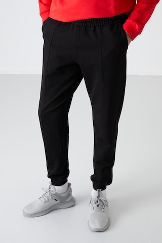 Tommy Life Keith Fiesta - Siyah Basic Erkek Eşofman Takım - 85231 Kırmızı - Siyah