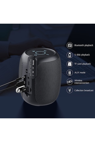 Zealot S53 20 W Taşınabilir TWS Kablosuz Hoparlör