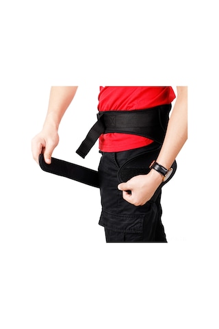 Folinda Balıkçılık Ve Plaj Kullanıma İçin Lastik-ağ Malzeme Omuz Korumalı Saçak, Siyah, 120 Cm Uzunluk, 66 Cm Kalça Çevresi