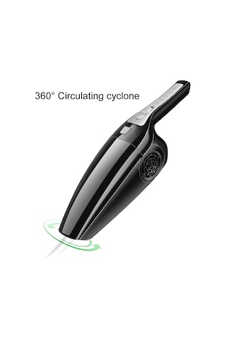 CBTxGlobal Sekizinci Nesil Araç Süpürgesi 120w Islak Ve Kuru Çift Kullanımlı Güçlü Emiş Beyaz