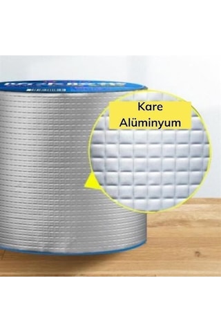 Ollevra 2 Mt Yüksek Sıcaklık Dayanan Su Geçirmez Çatı Duvar Çatlak Onarıcı Yapışkan Bant Folyo 5 Cm