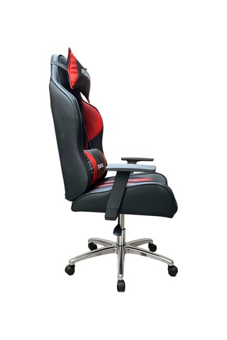 Oyuncu Koltuğu Basic Krom Ayak Kırmızı Renk