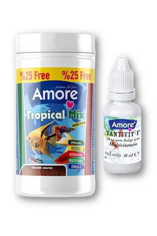 Lepistes-melek-plati-moli Balık Yemi 125ml, Guppy, Yavru, Vitamin