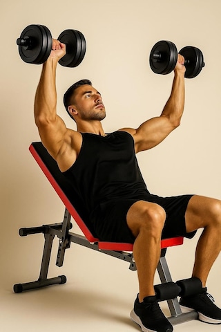 Ultra Dayanaıklı Ayarlanabilir Fonksiyonel Biceps Bench Ağırlık Sehpası Fitness Sehpa Karışık Tek Ebat