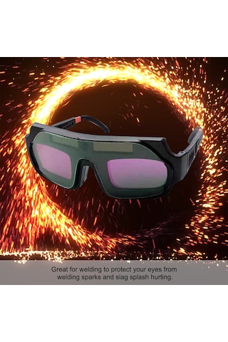 Reedark Güneş Enerjili Otomatik Kararan Kaynak Gözlüğü - Pc Lens İle Yüksek Koruma