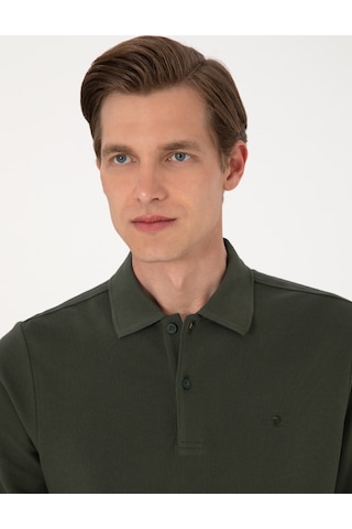 Pierre Cardin Erkek Koyu Yeşil Sweatshirt 50314048-vr079 Koyu Yeşil