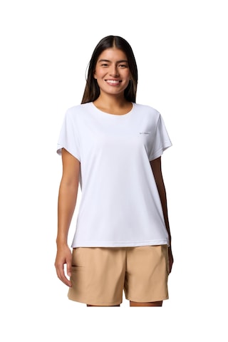 Columbia Bluevista Hill Short Sleeve Crew Kadın Tişört C-colal3349b30100 Beyaz