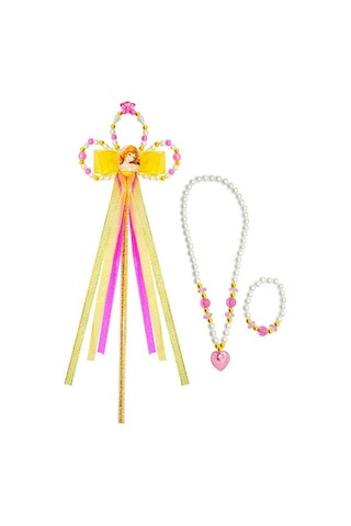 Disney Prenses Belle Asa Kolye Bileklik Seti