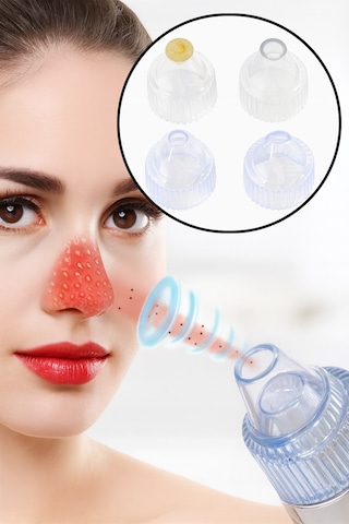 Vakumlu Akne Gözenek Temizleyici & Siyah Nokta Ve Yağ Temizleyici - Sarjlı