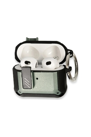 Gld-spt- Newface Apple Uyumlu AirPods Pro 2 2.nesil Truva Kılıf - Yeşil