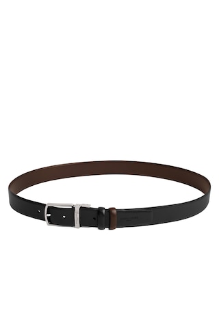 Pierre Cardin Çift Yönlü Deri Kemer En 3,5cm Pc-cift01 Siyah - Lacivert