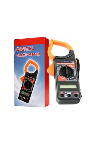 Dt - 266 & Dijital Pens Ampermetre Multimetre Ac Akım Voltaj Direnç Ölçer Ölçüm Cihazı, Temassız Akım Ölçer Avometre, Data Hold Sabitleme Özellikli Elektrik Arıza Tespit Test Aleti Seti