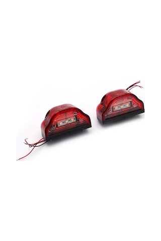 LEDLİ PLAKA LAMBASI 12V-24V TAKIM(SAĞ-SOL)2ADET