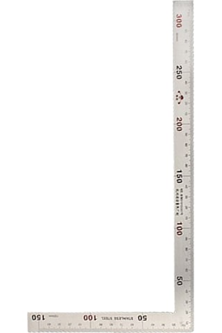 Homyl Mühendis Marangoz Ölçü Aletleri Için L-kare 300mm 300mm