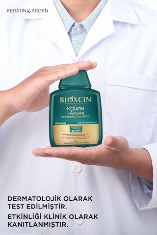 Keratin Ve Argan Onarıcı Şampuan 300 Ml - 3 Al 2 Öde 2 Adet