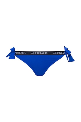 U.S. Polo Assn. Kadın Saks Mavi Kalın İpli Bikini Alt 21509