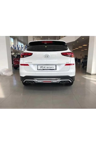 Hyundai Tucson Ön Arka Tampon Koruması Difüzör Kalın Tip 2018-2021 Arası Uyumlu