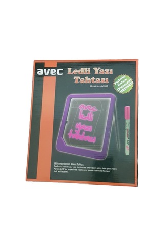 Ledli Yazı Tahtası 20X22 Cm.Fosforlu Kalem Hediye