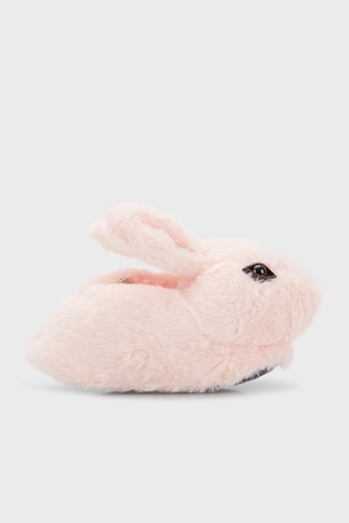Twigy Zulu Çocuk Hayvanlı Panduf Pembe 30/35 AA0704 Pembe